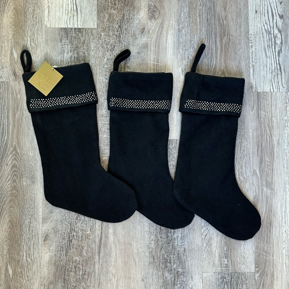 Black Holiday Stockings